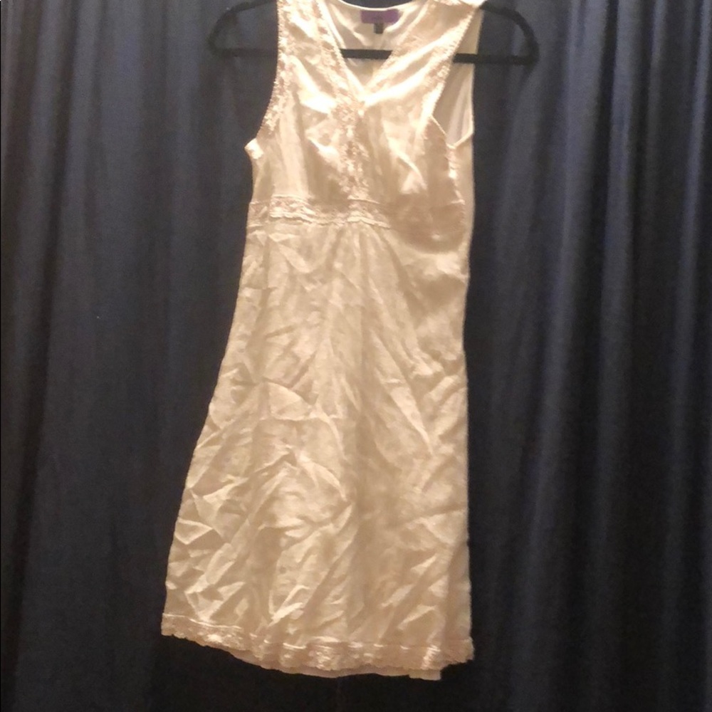 White sun dress